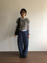 Mark Stripe Shirt (3color)