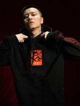 RTVG(RETROVEGAS) Chinese dragon LOGO pullover hoodie