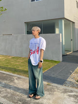 サーフレタリングハーフTシャツ 2C