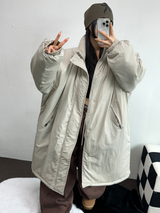 フリース❤スナップポイントバルーントレーニングパンツ💚🩷🧸🩶🖤6カラー