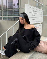 [ORIGINAL] Glitz Off-Shoulder Cubic Training Set