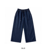 Colden Lettering Banding Wide Denim
