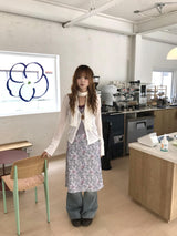 ポイ フラワー スカート