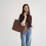 Selon Shopper Bag Large Brown