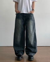 Oson Dark Blue Denim Pants