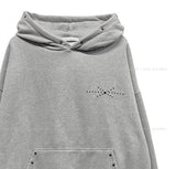 Glint Brushed Studded Hoodie