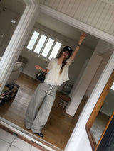 Pigment balloon cargo pants