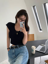 [BELLIDE MADE] ジェードスレンダープレーン半袖Tシャツ