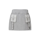 TIAJE SET UP EYELET SWEAT SKIRT (2Color)