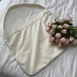 Daily eco bag_corduroy dot ivory