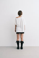 89 リヴェットTシャツ (white)