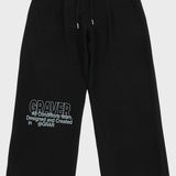 [UNISEX]GRAR-レタリングトレーニングピンタックワイドパンツ