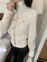 Cielo Classic Epaulet Slim-fit Jacket