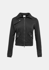 Kensington Cotton Two- way Zip-Up