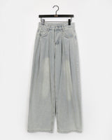 Tcoin pintuck wide cotton pants