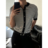 [S/S] エリンストライプハーフカーディガン