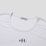 [HFORUS MADE]Forus U - kneck long sleeves IN WHITE