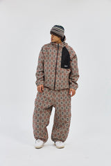 ETHNIC WIDE TRACK PANTS  