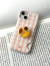 Apricot Grid Card Hard Case
