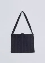 コットンレースショルダーバッグ_Black