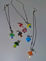 [Hearts2Hearts Juun] Trippy mushroom necklace.07 (8color)