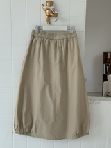 パンプキンバルーンポケットロングスカート