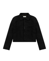 Stars Shirt Jacket Black