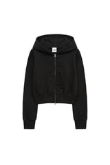 bt フードジップアップ (black)