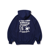 One Script Hoodie (Navy)