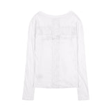 バッククロスロングスリ－ブ (WHITE) F25ZB027