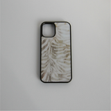 [MADE] zebra glass bumper case (brown)