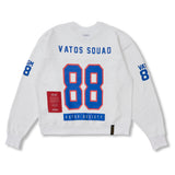 88 Football Oversized Crewneck Black / White