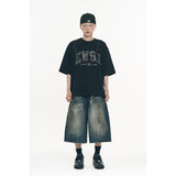 Damage Camo Patch Short Sleeve - Black