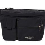 25SS LIPSTOP TRAVEL WAIST BAG BLACK