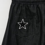 Symbol Bermuda Denim Pants