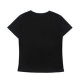 リナフローラルロゴTシャツ
