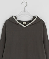 26SS★ [BAONHAUS] Crea Flower Layered Hoodie