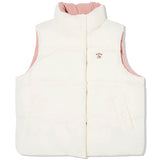 CHERRY REVERSIBLE PADDING VEST [IVORY]