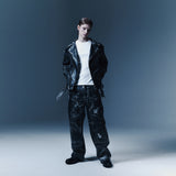 CONTINENTAL C.WORK PANTS-DUSTY BLACK