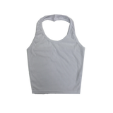halter sleeveless t