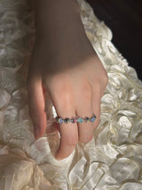 (Open Ring)Creamy Cabochon Ring
