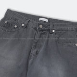 LMN Lebo Stone Semi-Wide Denim Pants (2 colors)