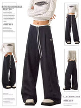 Stripe double slacks 