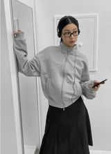 [MADE] ディッキーデンハイネックジップアップ