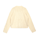 SNUGGY CABLE WOOL SWEATER (3 COLORS)
