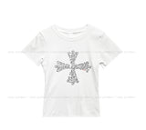 ハーリーダブルプリンティングスリム半袖Tシャツ