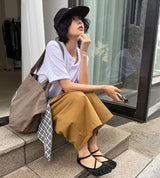 ディープピンタックバミューダパンツ