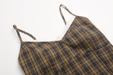 Tavi Classic Check Crop Top