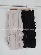 4WAY Cargo Detachable Bermuda Long Wide Pants