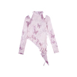 allbubble Pink mesh top